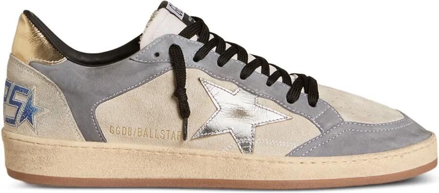 Golden Goose Ball Star leren sneakers Grijs - Foto 4