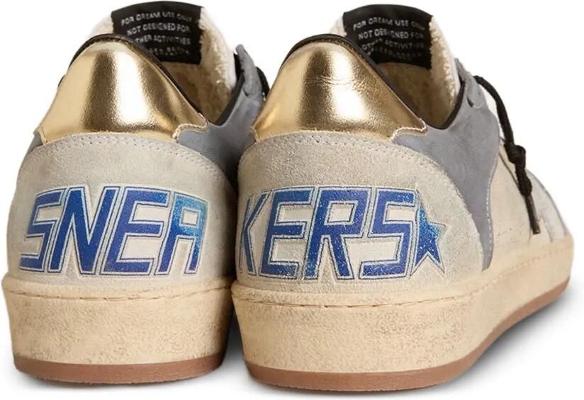 Golden Goose Ball Star leren sneakers Grijs - Foto 3