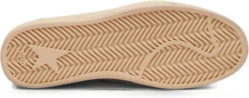 Golden Goose Ball Star leren sneakers met leren ster en suède inzetstukken Beige - Foto 4