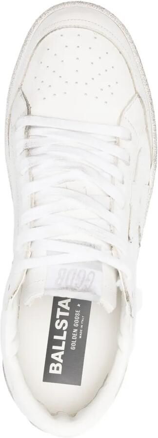 Golden Goose Ball Star leren sneakers Wit - Foto 4