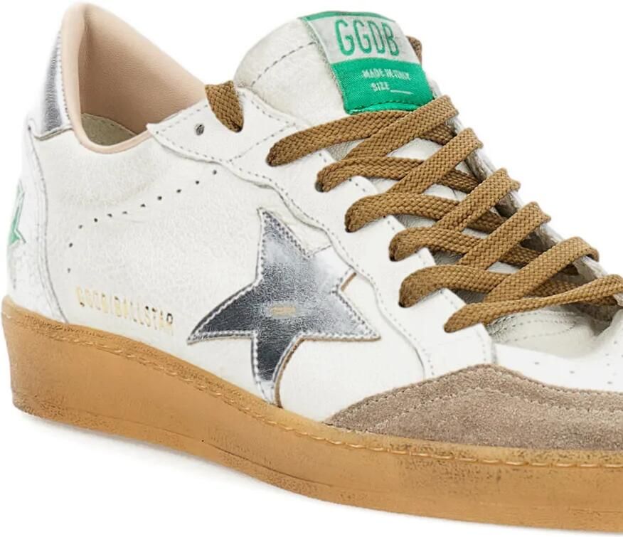 Golden Goose Ball Star leren sneakers Wit - Foto 2