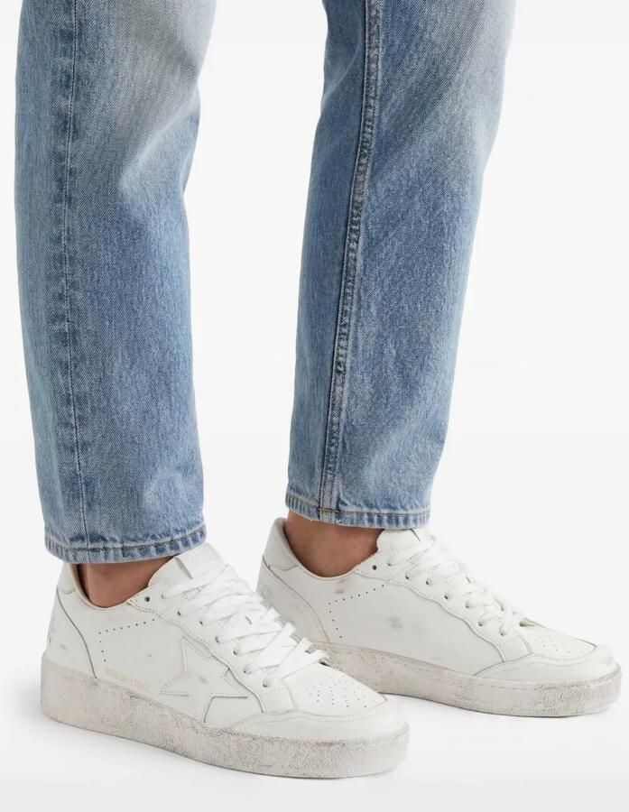 Golden Goose Ball Star leren sneakers Wit - Foto 2
