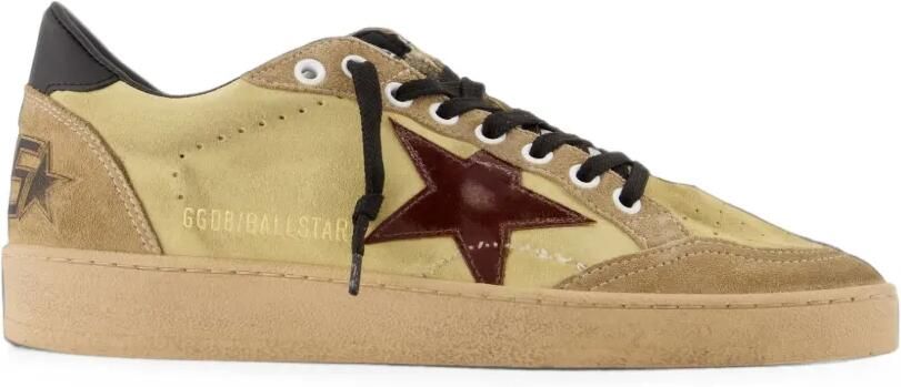 Golden Goose Ball Star low-top sneakers Geel