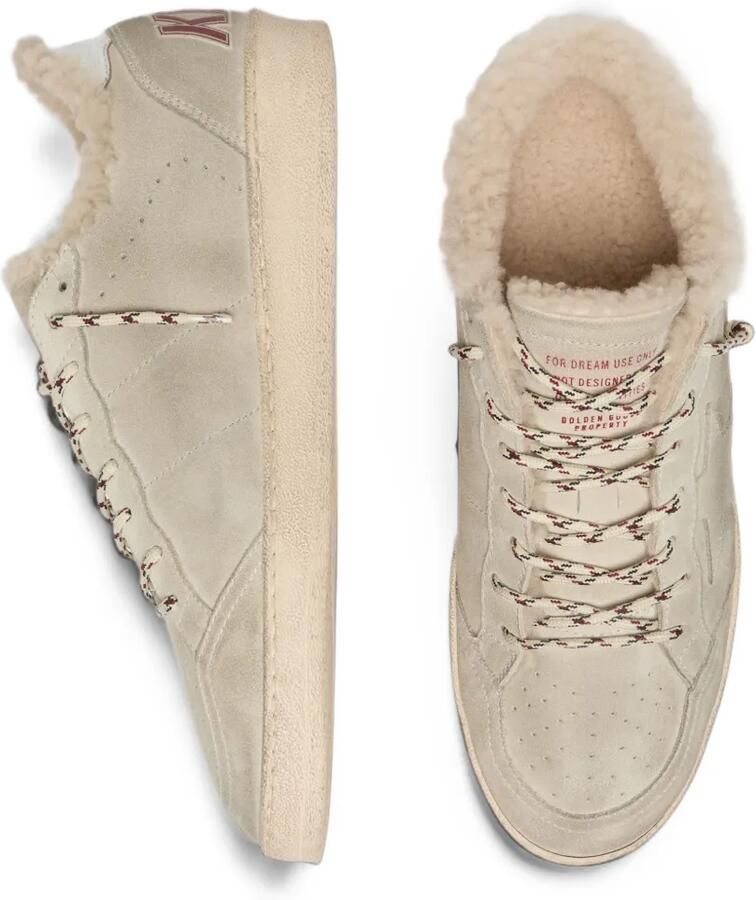 Golden Goose Ball Star shearling-lined sneakers Beige - Foto 2