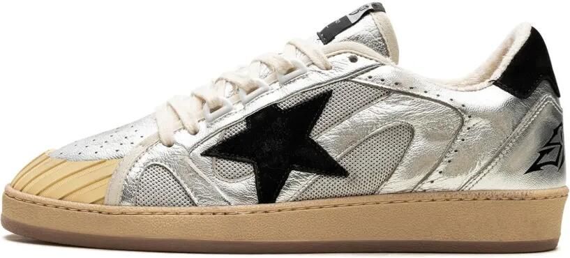 Golden Goose Ball Star "Silver Black" sneakers Grijs - Foto 4
