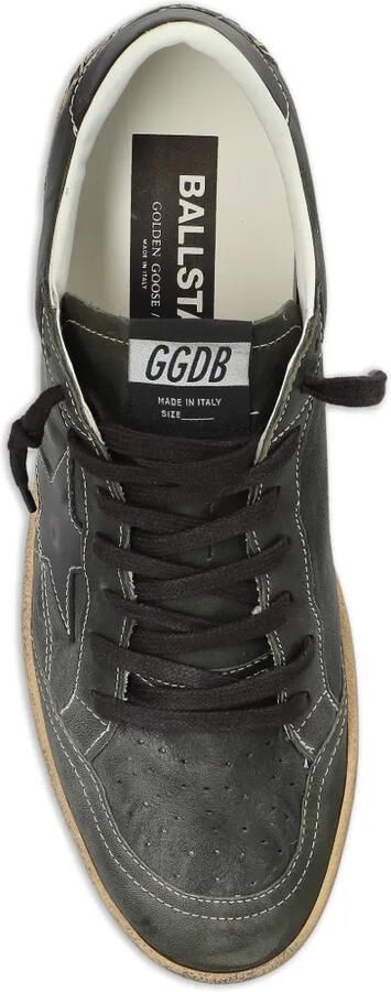 Golden Goose Ball Star sneakers met gerafeld-effect Groen - Foto 4