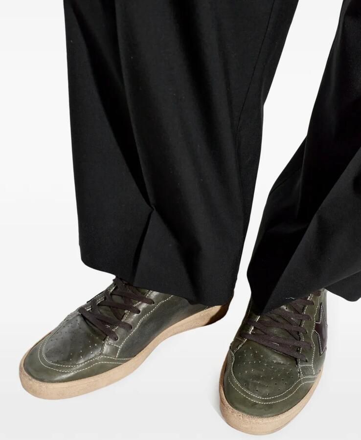 Golden Goose Ball Star sneakers met gerafeld-effect Groen - Foto 2