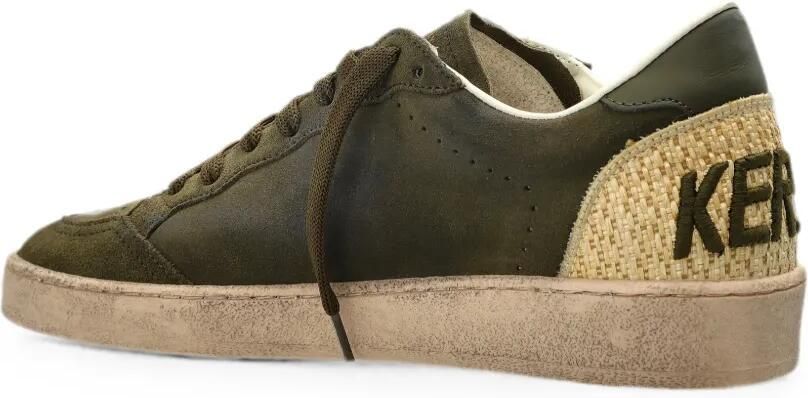 Golden Goose Ball Star sneakers met glitter-ster Groen - Foto 5