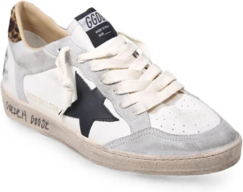 Golden Goose Ball Star sneakers met luipaardprint Wit - Foto 2