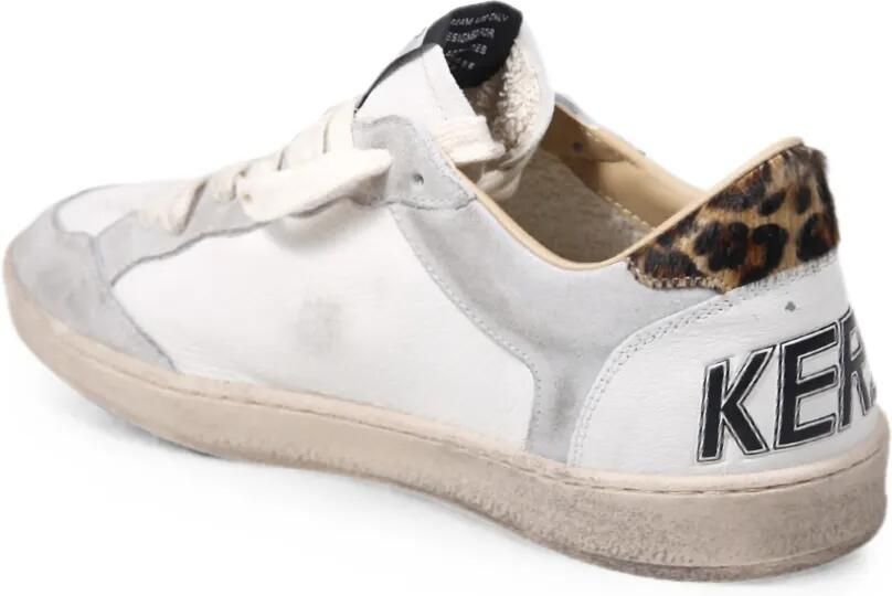 Golden Goose Ball Star sneakers met luipaardprint Wit - Foto 3