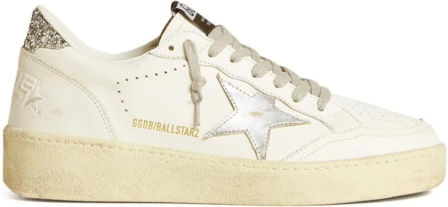 Golden Goose Ball Star sneakers met sterpatch Beige