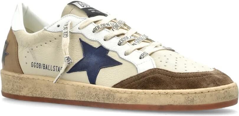 Golden Goose Ball Star sneakers met sterpatch Beige