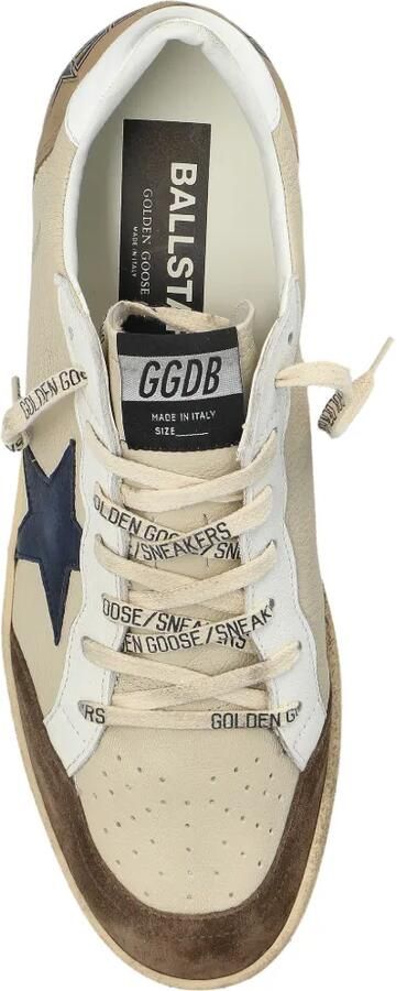 Golden Goose Ball Star sneakers met sterpatch Beige - Foto 4