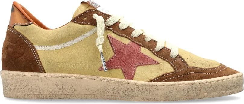 Golden Goose Ball Star sneakers met sterpatch Beige