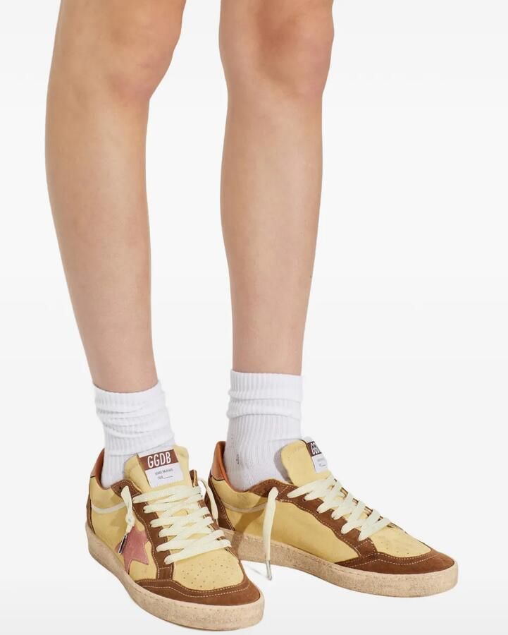 Golden Goose Ball Star sneakers met sterpatch Beige - Foto 2