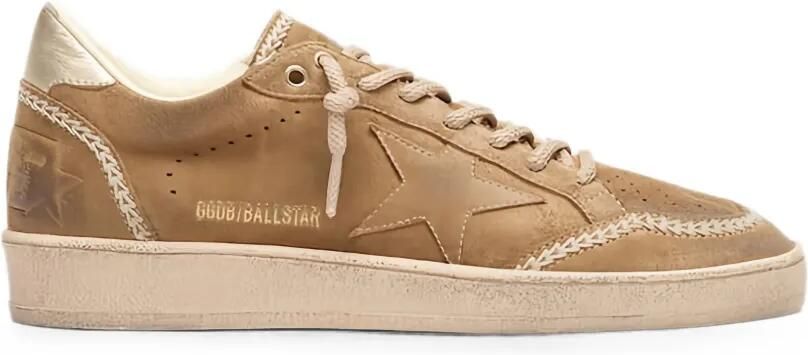Golden Goose Ball Star sneakers met sterpatch Bruin