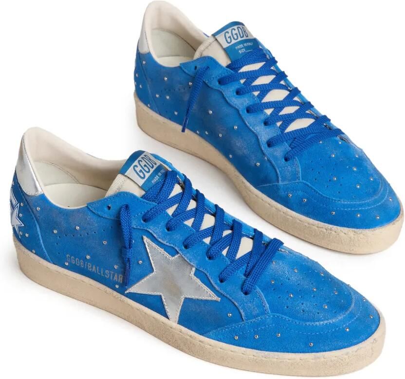 Golden Goose Ball Star sneakers met studs Blauw