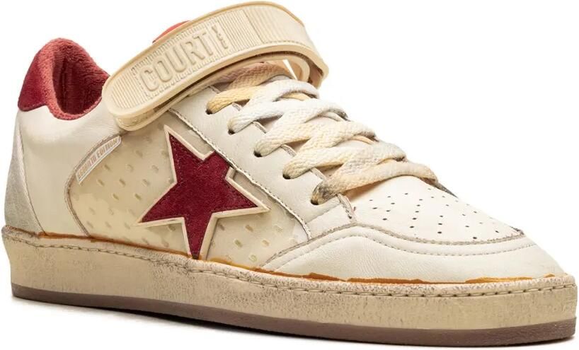 Golden Goose Ball Star sneakers met suède ster Beige - Foto 2