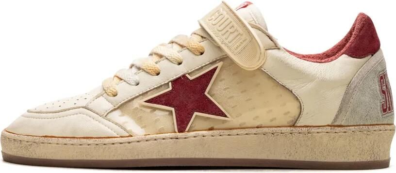 Golden Goose Ball Star sneakers met suède ster Beige - Foto 4