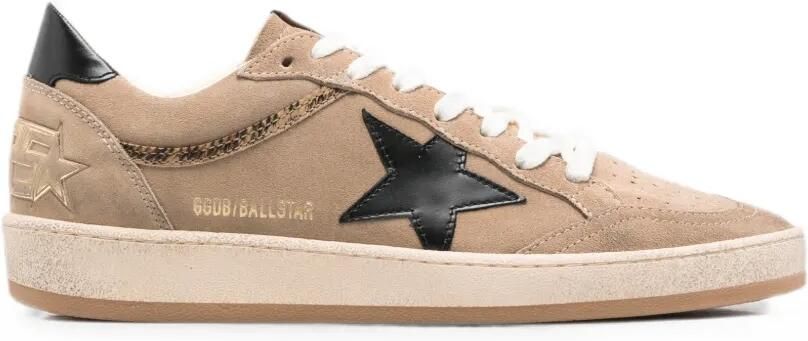 Golden Goose Ball Star suède sneakers Beige