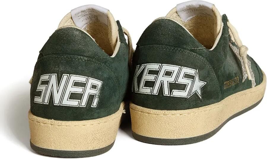 Golden Goose Ball Star suède sneakers Groen - Foto 2