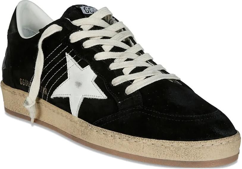 Golden Goose Ball Star suède sneakers met ster Zwart - Foto 2