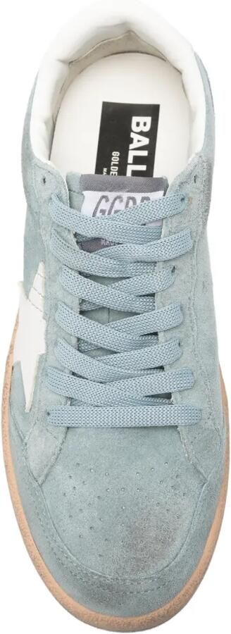 Golden Goose Ballstar 2 sneakers met veters Blauw - Foto 4