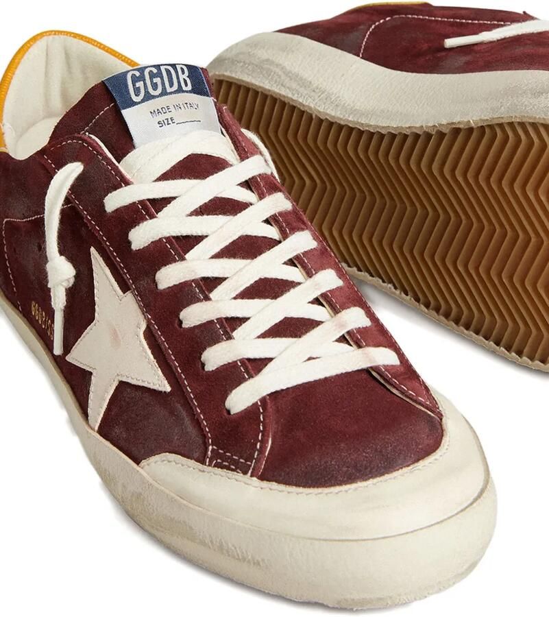 Golden Goose Ballstar leren sneakers Rood - Foto 2