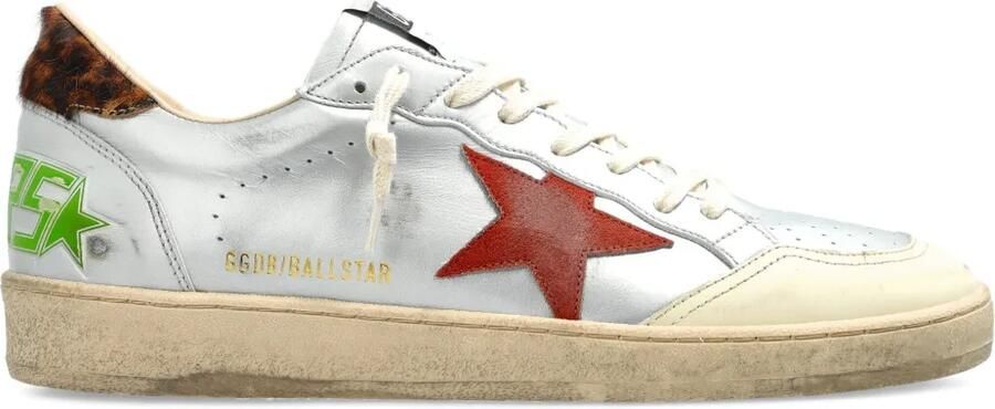 Golden Goose Ballstar sneakers Zilver