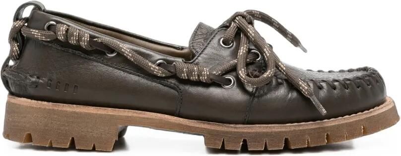Golden Goose Cruise loafers met bloemen-reliëf Bruin
