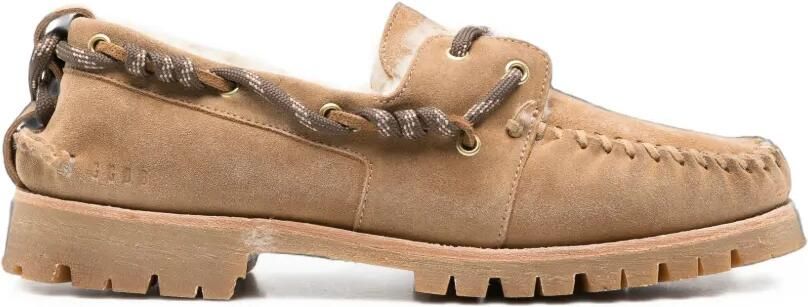 Golden Goose Cruise loafers met lammy voering Beige