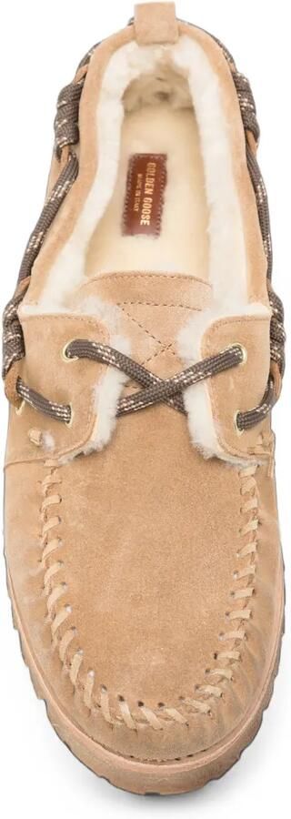 Golden Goose Cruise loafers met lammy voering Beige - Foto 4
