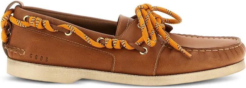 Golden Goose Cruise loafers van tabakskleurig leer Bruin