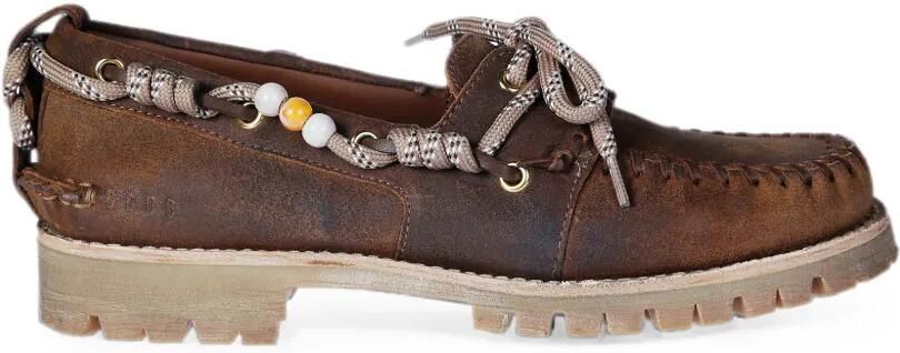 Golden Goose Cruise suède loafers Bruin