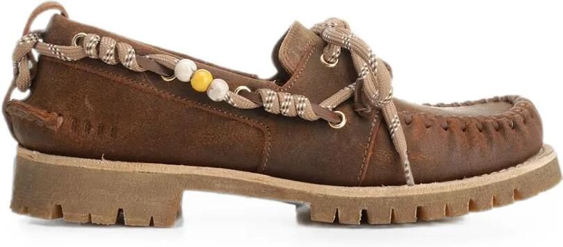 Golden Goose Cruise suède loafers Bruin