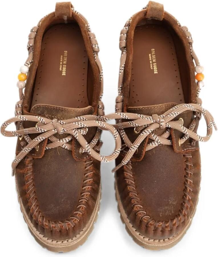 Golden Goose Cruise suède loafers Bruin - Foto 3