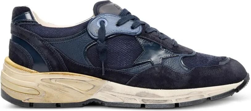 Golden Goose Dad-Star leren sneakers Blauw