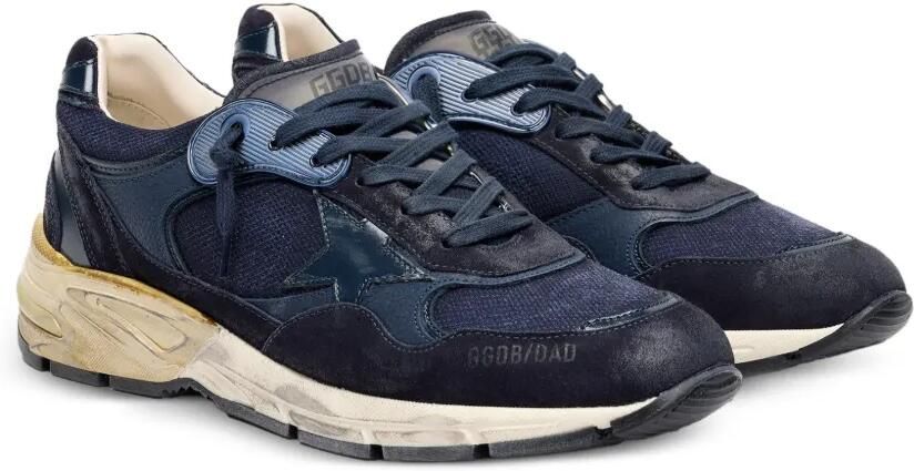 Golden Goose Dad-Star leren sneakers Blauw - Foto 4