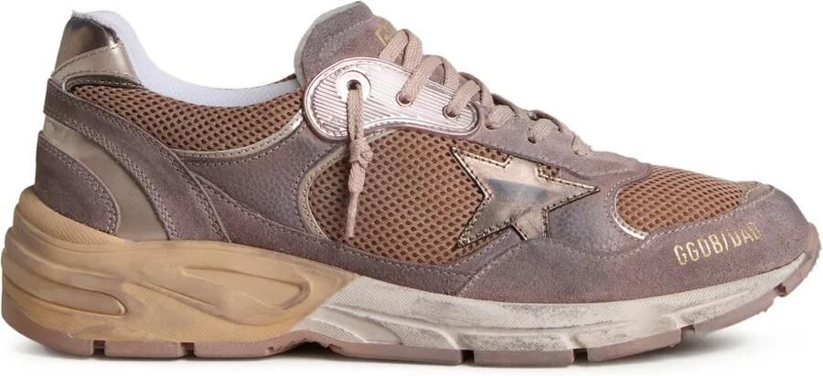 Golden Goose Dad-Star suède sneakers Paars