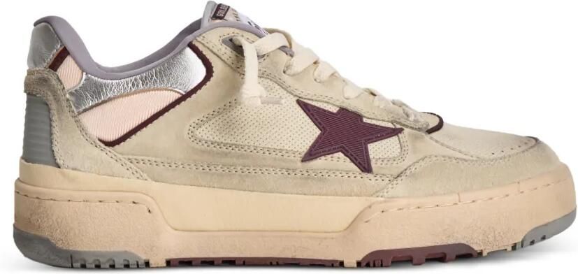 Golden Goose Forty2 sneakers met ster Beige