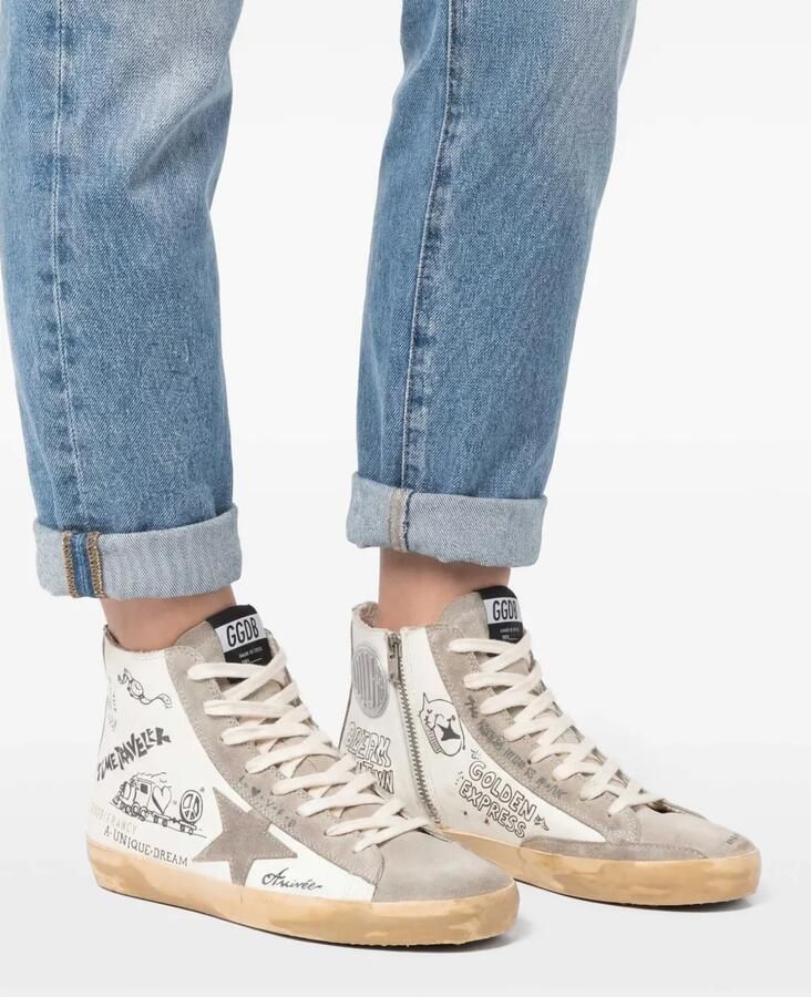 Golden Goose Francy high-top sneakers Beige - Foto 2