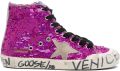 Golden Goose Francy Penstar sneakers met pailletten Paars - Paars