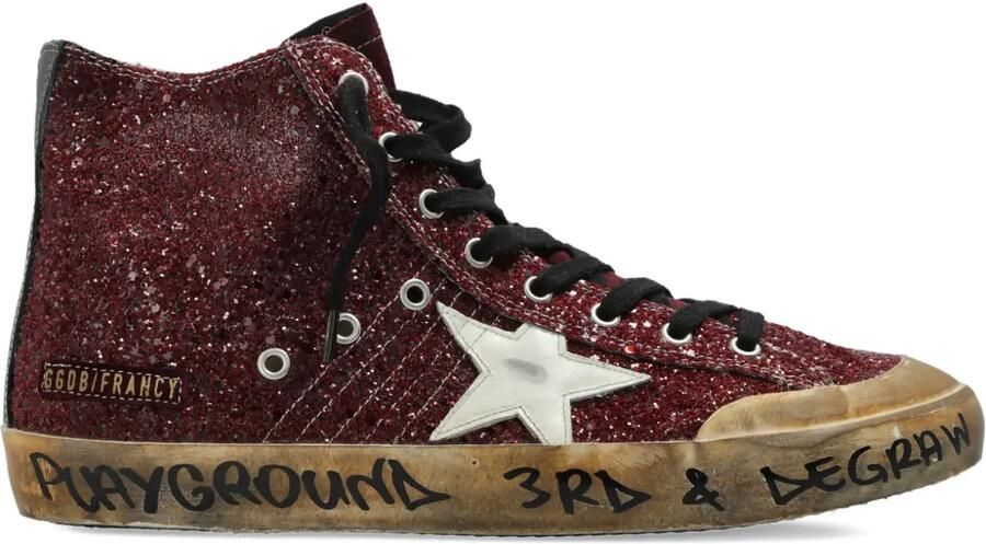 Golden Goose Francy Penstar sneakers Rood