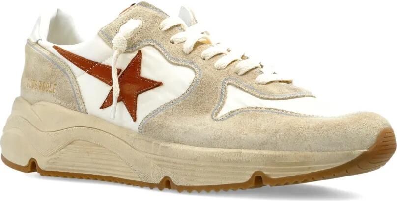 Golden Goose Hardloopsneakers met sterrenpatroon Beige