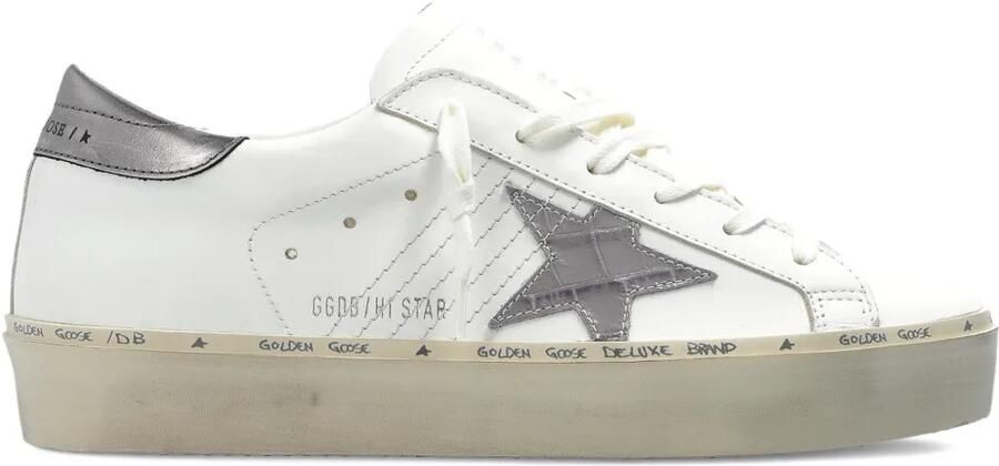 Golden Goose Hi Star leren sneakers Wit