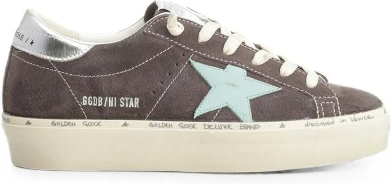 Golden Goose Hi Star suède sneakers Grijs