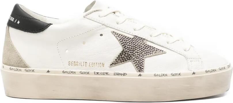 Golden Goose Hi Star suède sneakers Wit - Foto 3