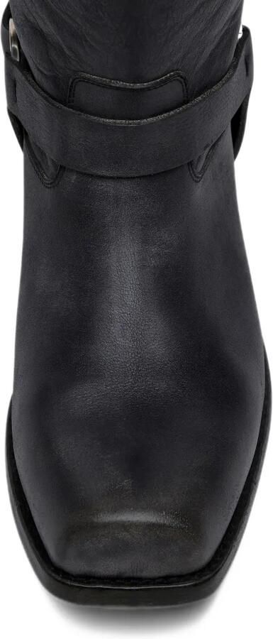 Golden Goose distressed harness boots Zwart - Foto 4