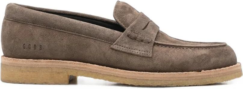 Golden Goose Jerry suède loafers Bruin