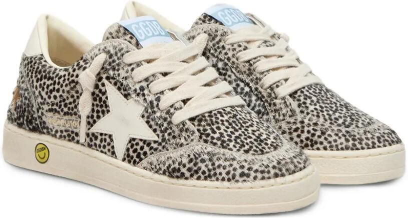 Golden Goose Kids Ball Star leren sneakers met ster Beige - Foto 4